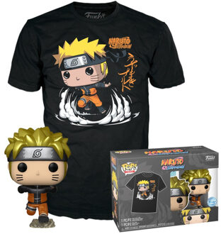 FUNKO Naruto POP! & Tee Box Naruto Running Size XL