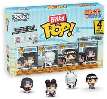 FUNKO Naruto Shippuden Bitty POP! Vinyl Figure 4-Pack Battles 2,5 cm