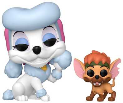 FUNKO Oliver & Co. POP&Buddy Vinyl Figure Georgette w/Tito 9 cm