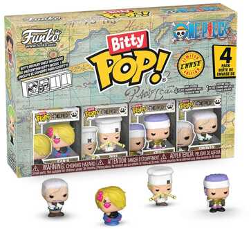 FUNKO One Piece Bitty POP! Vinyl Figure 4-Pack Sanji 2,5 cm