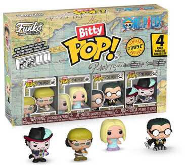 FUNKO One Piece Bitty POP! Vinyl Figure 4-Pack Usopp 2,5 cm