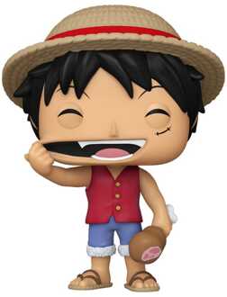 FUNKO One Piece POP! Animation Vinyl Figures Luffy (Refresh) 9 cm
