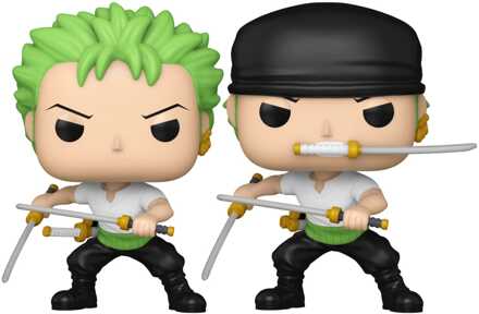 FUNKO One Piece POP! Animation Vinyl Figures Zoro (Refresh) w/Ch 9 cm Assortment (6)