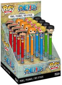 FUNKO One Piece POP! Homewares Pens with Toppers Display (16)