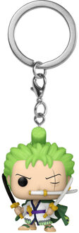 FUNKO One Piece POP! Vinyl Keychains 4 cm Roronoa Zoro Display (12)