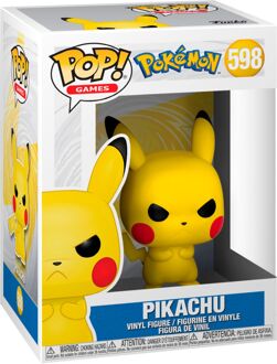 FUNKO Pokemon POP! Games Vinyl Figure Pikachu (Angry) 9cm