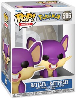 FUNKO Pokémon POP! Games Vinyl Figure Rattata 9cm