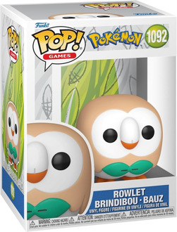 FUNKO Pokémon POP! Games Vinyl Figure Rowlet 9 cm