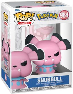 FUNKO Pokémon POP! Games Vinyl Figure Snubbull (EMEA) 9 cm