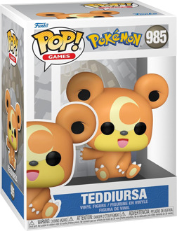 FUNKO Pokémon POP! Games Vinyl Figure Teddiursa(EMEA) 9 cm