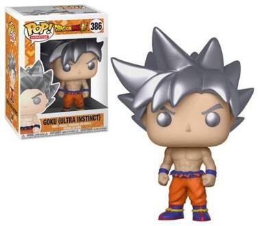 FUNKO Pop Animation: Dragon Ball Super - Goku (Ultra Instinct) - Funko Pop #386