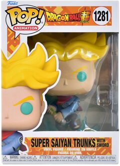 FUNKO Pop Animation: Dragon Ball Super - Super Saiyan Trunks with Sword Funko Pop #1281