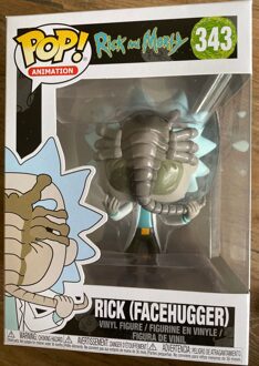 FUNKO Pop! Cartoons: Rick and Morty - Rick with Facehugger LE