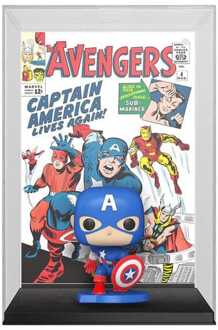 FUNKO Pop! - Comic Cover Marvel Captain America #27