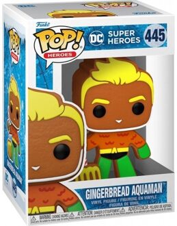 FUNKO Pop! - DC Super Heroes Gingerbread Aquaman #445
