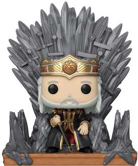 FUNKO Pop Deluxe: House of the Dragon - Viserys on Throne - Funko Pop #12