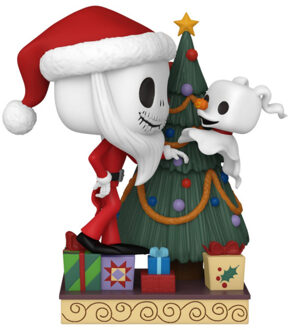 FUNKO Pop! Deluxe: The Nightmare Before Christmas 30th - Jack and Zero with Tree Speelfiguur