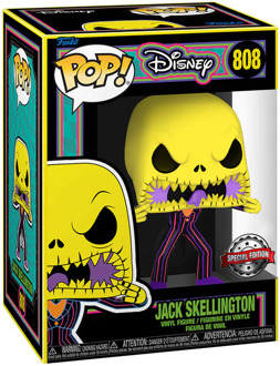 FUNKO Pop! - Disney Jack Skellington Blacklight #808