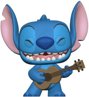 FUNKO Pop Disney: Lilo and Stitch - Stitch With Ukelele - Funko Pop #1044