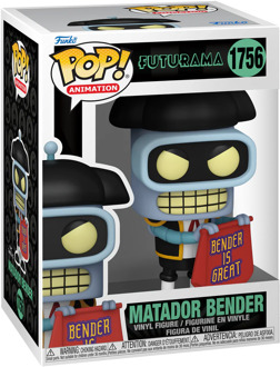 FUNKO Pop! - Futurama Bender (Matador) #1756