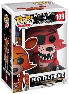 FUNKO POP! GAMES: FIVE NIGHTS AT FREDDYS - FOXY THE PIRATE #109 VINYL FIGURE