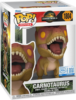 FUNKO Pop! - Jurassic World Rebirth Carnotaurus #1804
