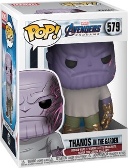 FUNKO Pop! Marvel: Avengers Endgame - Casual Thanos with Gauntlet