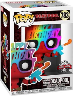 FUNKO Pop! - Marvel Deadpool - Deadpool Birthday Glasses #783