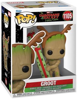 FUNKO POP! - Marvel Guardians Of The Galaxy Groot Holiday #1105