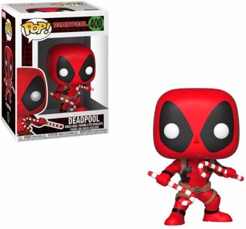 FUNKO Pop! Marvel: Holiday Deadpool (met gerst suikers)