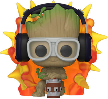 FUNKO Pop! Marvel: I Am Groot - Groot with Detonator