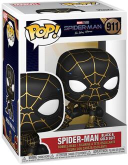 FUNKO Pop Marvel: Spider-Man: No Way Home - Spider-Man (Black & Gold Suit) Funko Pop #911