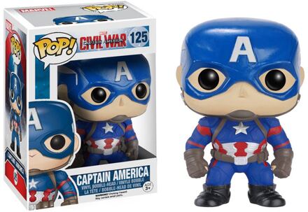 FUNKO Pop! Marvel Vynil 125 Captain America Civil War ! - Verzamelfiguur