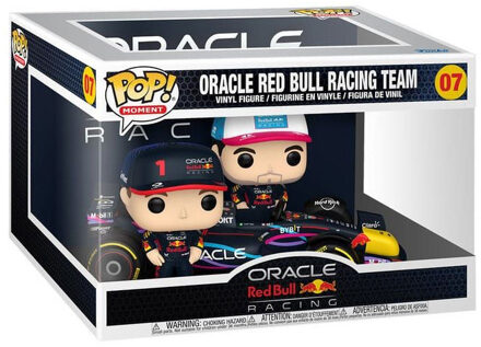 FUNKO Pop Moment: Oracle Red Bull Racing Team - Max Verstappen & Sergio Perez Funko Pop #07