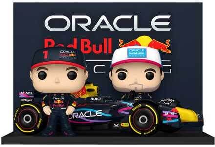 FUNKO Pop Moment: Oracle Red Bull Racing Team - Max Verstappen & Sergio Perez Funko Pop #07
