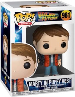 FUNKO Pop Movies: Back to the Future - Marty in Puffy Vest - Funko Pop #961