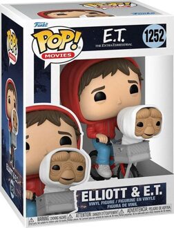 FUNKO Pop Movies: E.T. - Elliott & E.T. - Funko Pop #1252