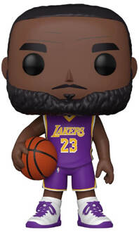 FUNKO POP! - NBA: Lakers - 25 cm LeBron James (Purple Jersey) (52359)