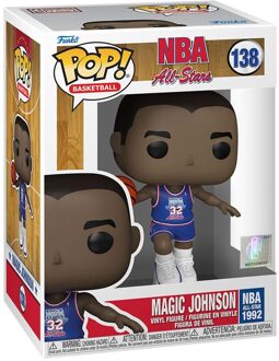 FUNKO Pop! NBA: Legends - Magic Johnson Blue All Star Uni 1991