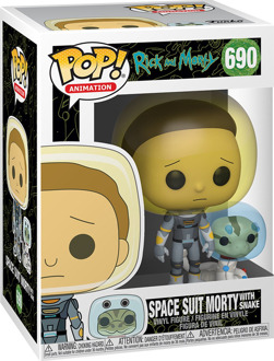 FUNKO Pop Rick and Morty Space Suit Morty with Snake Vinyl Figure