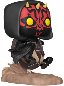 FUNKO Pop! Rides Deluxe: The Phantom Menace 25th Anniversary - Darth Maul on Bloodfin Speelfiguur