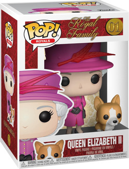 FUNKO Pop: Royal Family - Queen Elizabeth II Vinyl Figure