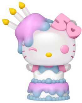 FUNKO Pop Sanrio: Hello Kitty 50th - Hello Kitty in Cake - Funko Pop #75