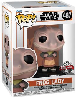 FUNKO Pop! - Star Wars Frog Lady #487
