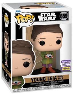 FUNKO Pop! - Star Wars Obi Wan - Young Leai with Lola #659
