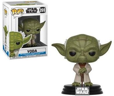 FUNKO Pop Star Wars: The Clone Wars - Yoda - Funko Pop #269