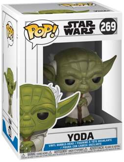 FUNKO Pop Star Wars: The Clone Wars - Yoda - Funko Pop #269