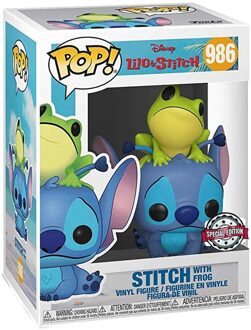 FUNKO Pop! - Stitch with Frog 'Special Edition' #986