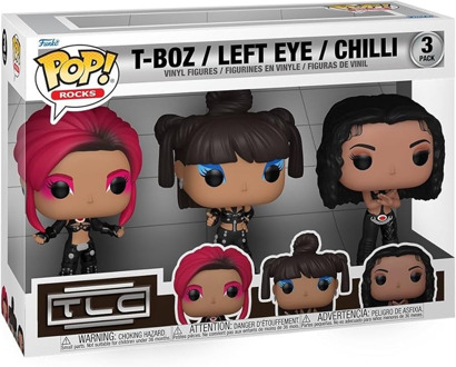 FUNKO Pop! - TLC (T-Boz, Left Eye, Chilli) 3 pack Scrubs #3