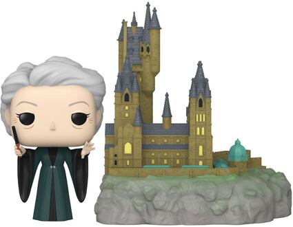 FUNKO Pop! Town: Harry Potter Chamber of Secrets 20th Anniversary - Minerva with Hogwarts Speelfiguur